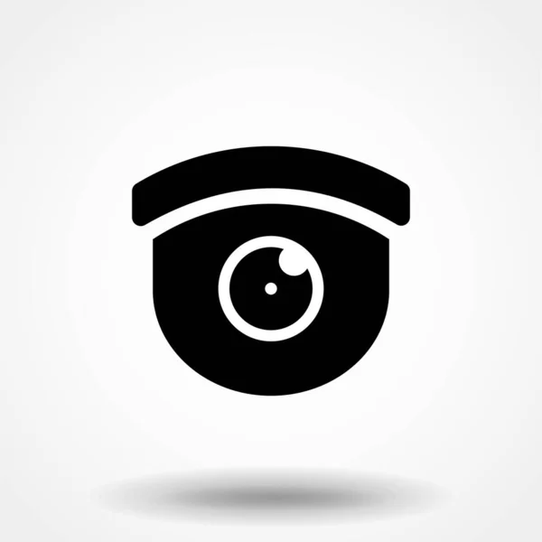 Εικονίδιο Κάμερας Κλειστού Κυκλώματος Σήμα Παρακολούθησης Βίντεο Διάνυσμα — Διανυσματικό Αρχείο