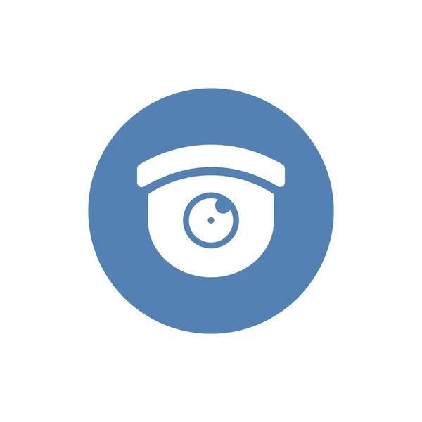 Cctv Kamera Symbol Videoüberwachungsschild Vektorillustration — Stockvektor