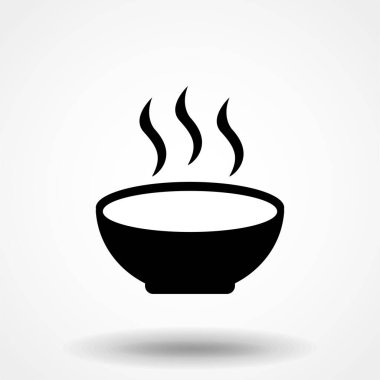 çorba için plaka simgesi