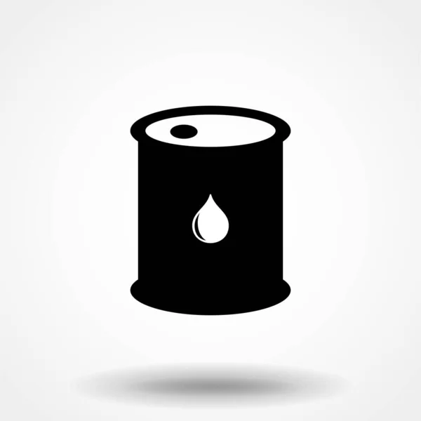 Barrel Oil Icon Vector Illustration Eps10 用于网站设计或移动应用程序的时髦现代矢量符号 — 图库矢量图片