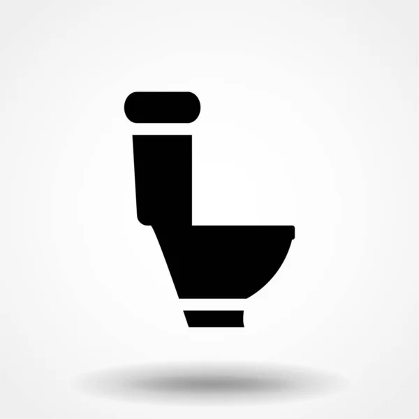 Иллюстрация Значка Туалета Изолированный Символ Вектора — стоковый вектор