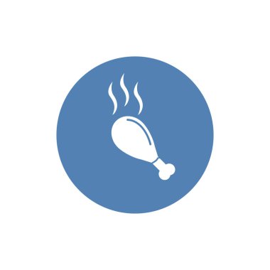 et bacak simgesi illüstrasyonu izole vektör işareti