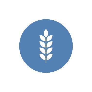 Tarım vektörü simgesi. Buğday vektör simgesi. EPS 10