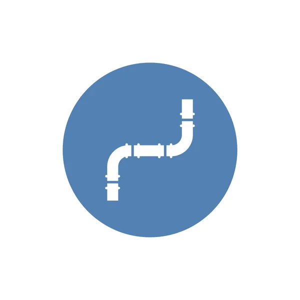 Vector Icon Water Pipe Connector Vector — Stock Vector