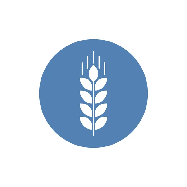 Icône Vectorielle Agriculture Signe Icône Vectorielle Blé Spe — Image vectorielle
