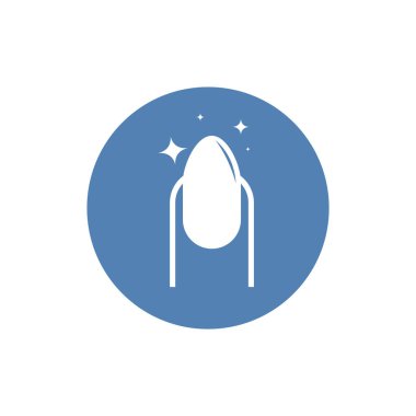 Arkaplanda çivi simgesi izole edildi. Web sitesi tasarımı, logosu, uygulaması, UI için modern basit düz sembol. Vektör çizimi. Bölüm 10