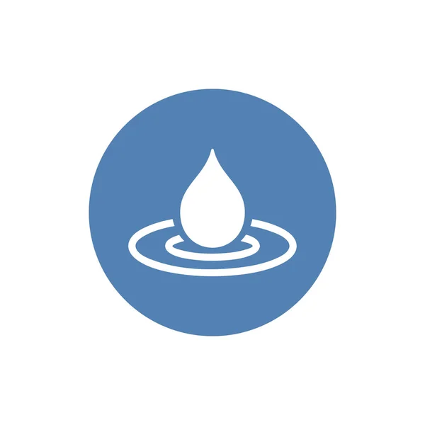 Water Drop Icon Simple Illustration Isolated Graphic Web Design — Stock Vector