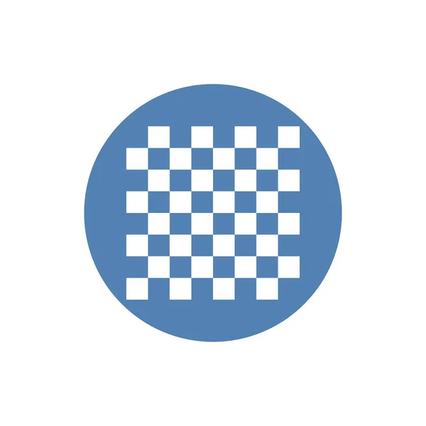 Piktogramm Auf Weißem Hintergrund Flachen Stil Schachsymbol Für Ihr Webseiten — Stockvektor