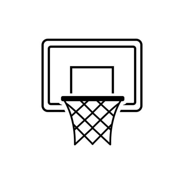 篮球吊环图标 向量概念例证为设计 — 图库矢量图片