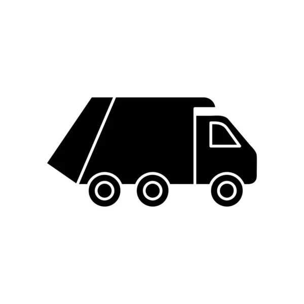 Vuilniswagen Recycle Icoon Vector Illustratie Ontwerp Voor Gebruik Voor Web — Stockvector