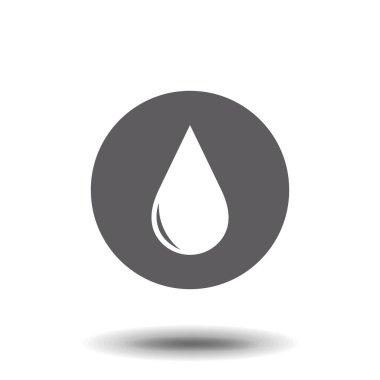 damla simge vektör, düz tasarım en iyi vektör simgesi