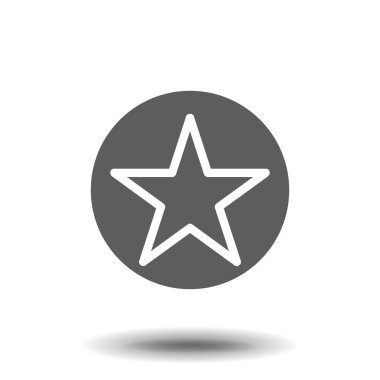 Derecelendirme yıldız satırı simgesi.