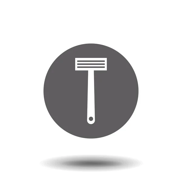 Ícone Barbear Barbear Descartável Ilustração Vetorial Simples Para Design Gráfico —  Vetores de Stock
