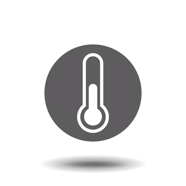 Ikona Termometru Ilustracja Wektora — Wektor stockowy
