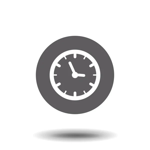 Icono Del Reloj Icono Tiempo Vector — Vector de stock