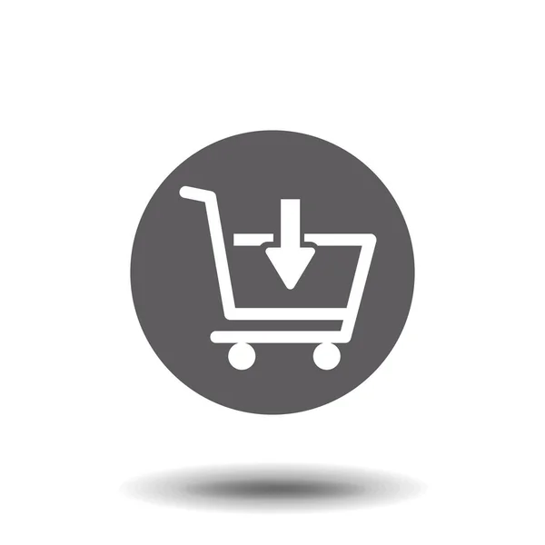 Vector Carrito Compras Iconos — Archivo Imágenes Vectoriales