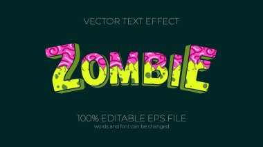 Zombi düzenlenebilir metin efekti biçimi, EPS düzenlenebilir metin efekti