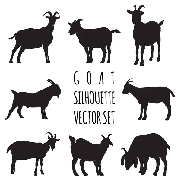 Get Silhuett Vektor Illustration Set — Stock vektor