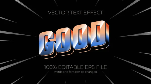 Good Editable Text Effect Style Eps Editable Text Effect — Foto Stock