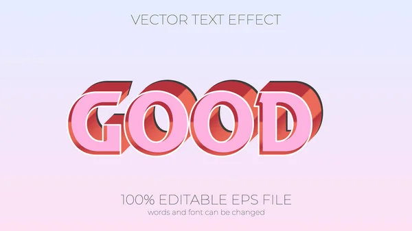 Good Editable Text Effect Style Eps Editable Text Effect — ストック写真