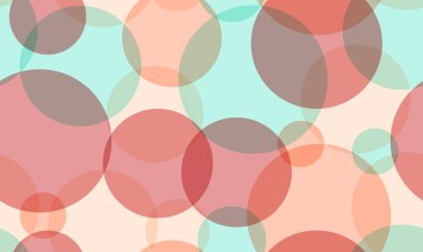 Daireleri olan kusursuz bir şablon. Parlak arkaplan ambalaj kağıdı, kumaş, tekstil, duvar kağıdı, oda dekorasyonu için mükemmel.