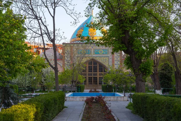 Vista Fachada Histórica Mezquita Azul Ereván Armenia —  Fotos de Stock