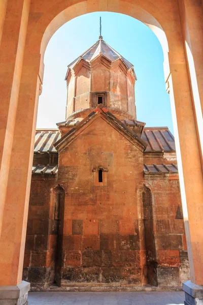 Glockenturm Der Historischen Kathoghike Kirche Der Heiligen Mutter Gottes Jerewan — Stockfoto