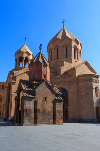 Vue Église Historique Sainte Mère Dieu Kathoghike Erevan Arménie — Photo