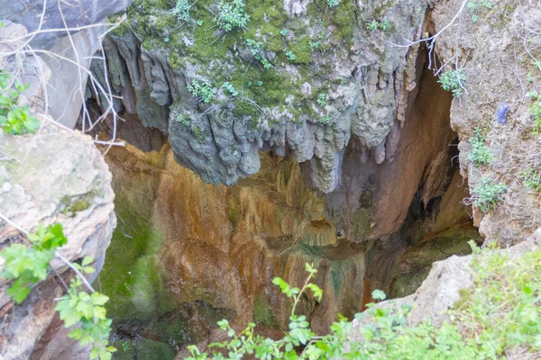 Rocks Devil Bridge Natural Monument Halidzor Canyon Armenia — Stock Photo, Image