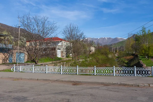 Goris Şehrinde Vararak Nehri Üzerinde Bir Köprü Ermenistan — Stok fotoğraf