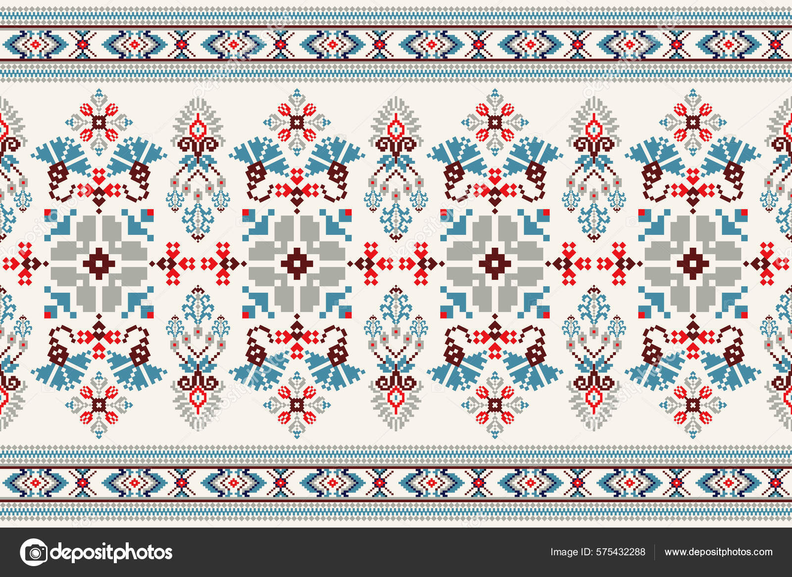 Beautiful geometric ethnic art pattern traditional. Design for