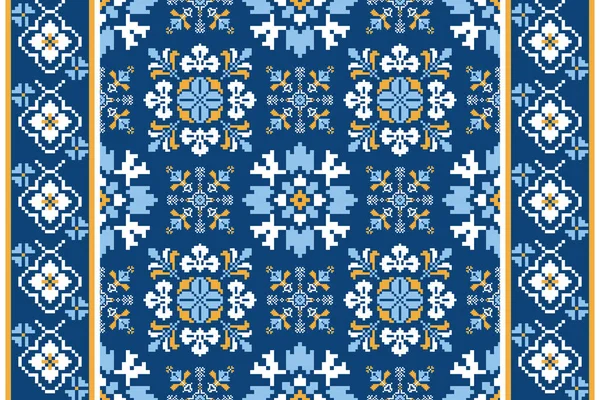 knitted embroidery.geometric ethnic oriental pattern traditional background.Aztec style abstract vector illustration.design for texture,fabric,clothing,wrapping,carpet,decoration,print.boho style.