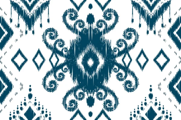 Вышивка Ацтекском Стиле Векторная Иллюстрация Дизайн Текстуры Одежды Обертки Ковра — стоковый вектор