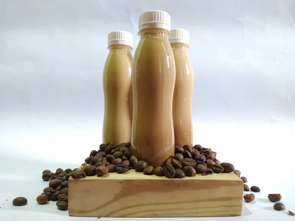 Milk Coffee Bottle Packaging — Stock Photo, Image