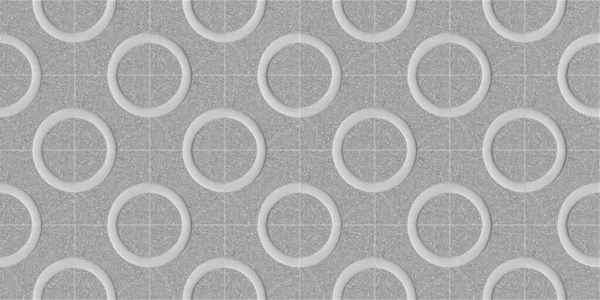 Seamless Black White Gray Concrete Wall Tile Texture Geometric Square — Stock Photo, Image