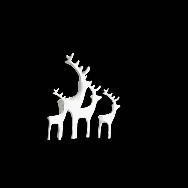 Illustration Der Dekoration Über Weihnachten Isoliert Auf Weißem Hintergrund — Stockfoto