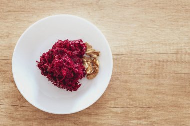  Vejetaryen yemeği, vejetaryenlik konsepti, diyet yemeği, üst görünüm