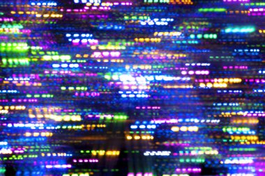 Bulanık fotoğraf, renkli arkaplan, renk dokusu, Noel lig