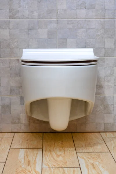 Toiletpot Sanitair Unit Gesloten Toiletpot — Stockfoto