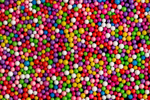 Background Colored Balls Texture Lot Different Color Balls Many Spheres — Stock Photo, Image