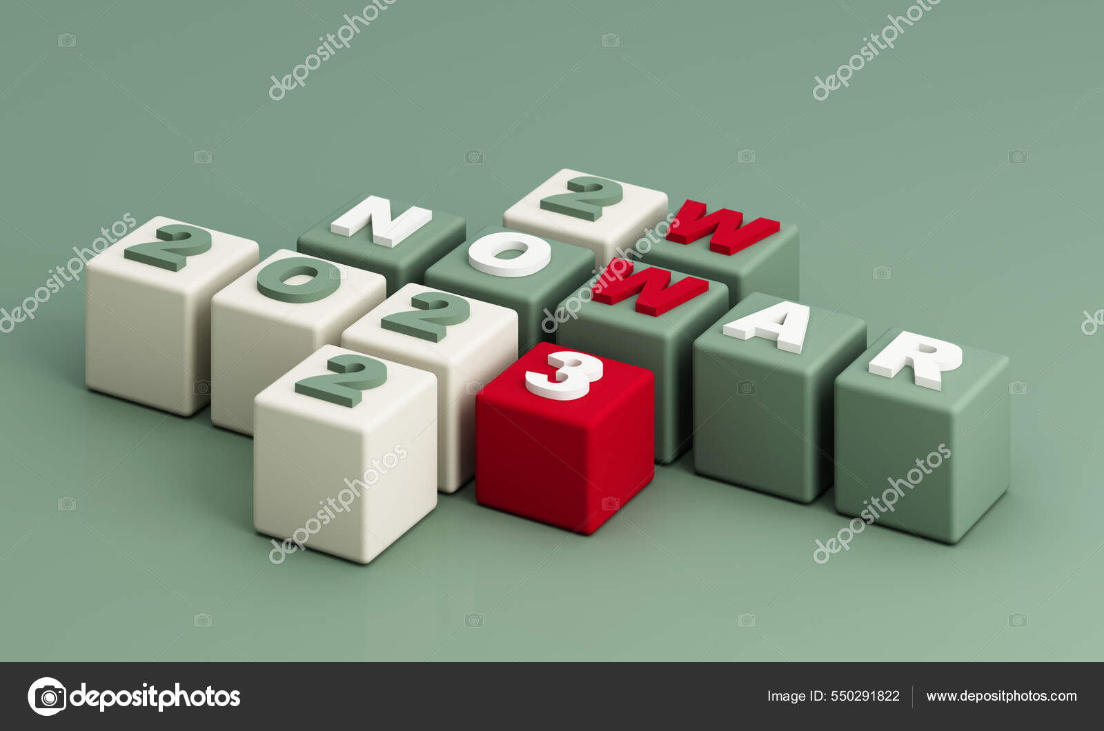 War 2022 2023 Crossword Puzzle Green Army Colors Background Rendering