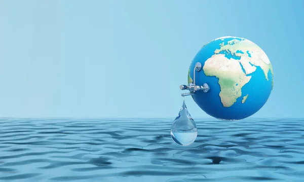 Всемирный День Сбережения Воды Кампания Качество Воды Концепция Охраны Окружающей — стоковое фото