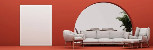 Conceito Design Interiores Venda Decoração Mobiliário Casa Durante Promoções Descontos — Fotografia de Stock