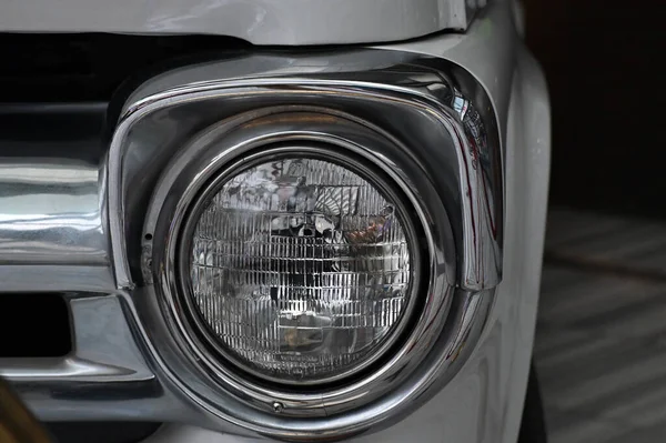 Headlights Car City — Stock Photo, Image