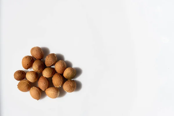 Dried Fruits White Background — Stock Photo, Image