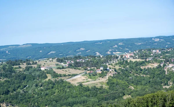 Blick Auf Die Stadt Der Altstadt Der Region Des Kaukasusstaates — Stockfoto