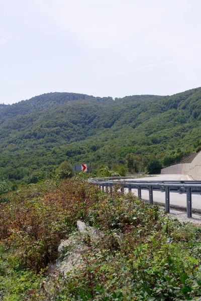 Vue Sur Pont Dans Les Montagnes — Photo