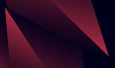 Soyut koyu mor çokgen üçgenler arka planda şekil deseni. Poster, broşür, sunum, web sitesi vesaire için özel duvar kağıdı tasarımı.