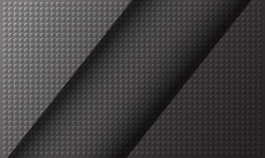 Arka plan tasarımı için koyu gri arka plan vektör örtüşmesi. İllüstrasyon Vektörü tasarımı dijital teknoloji kavramı.