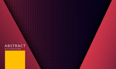 Arkaplan tasarımı için koyu renk arka plan vektör örtüşmesi. İllüstrasyon Vektörü tasarımı dijital teknoloji kavramı.